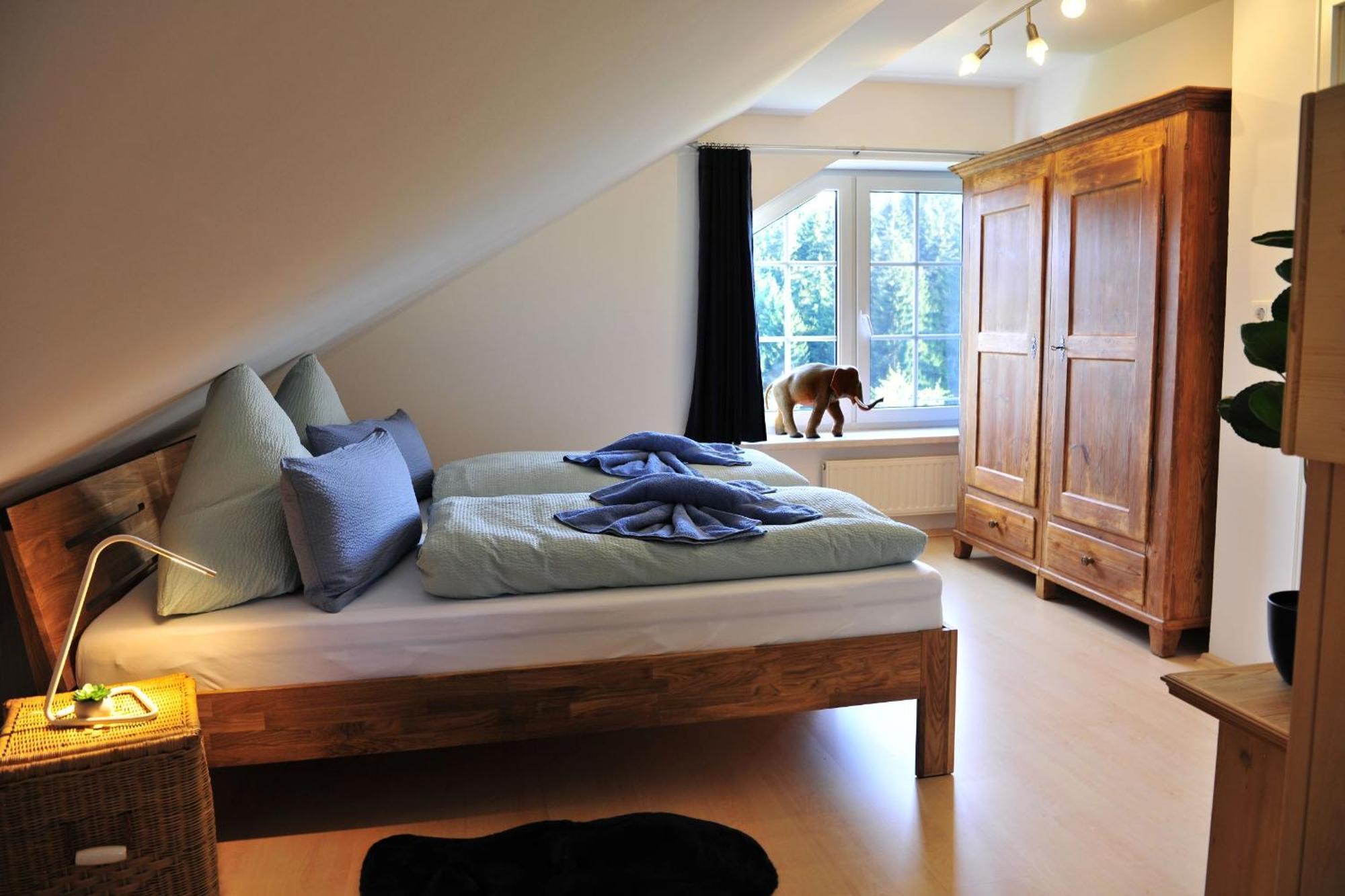 Exklusives Ferienhaus "Waldzauber" Ruhe Und Natur Pur Am Waldrand Geniessen Schoenheide ภายนอก รูปภาพ