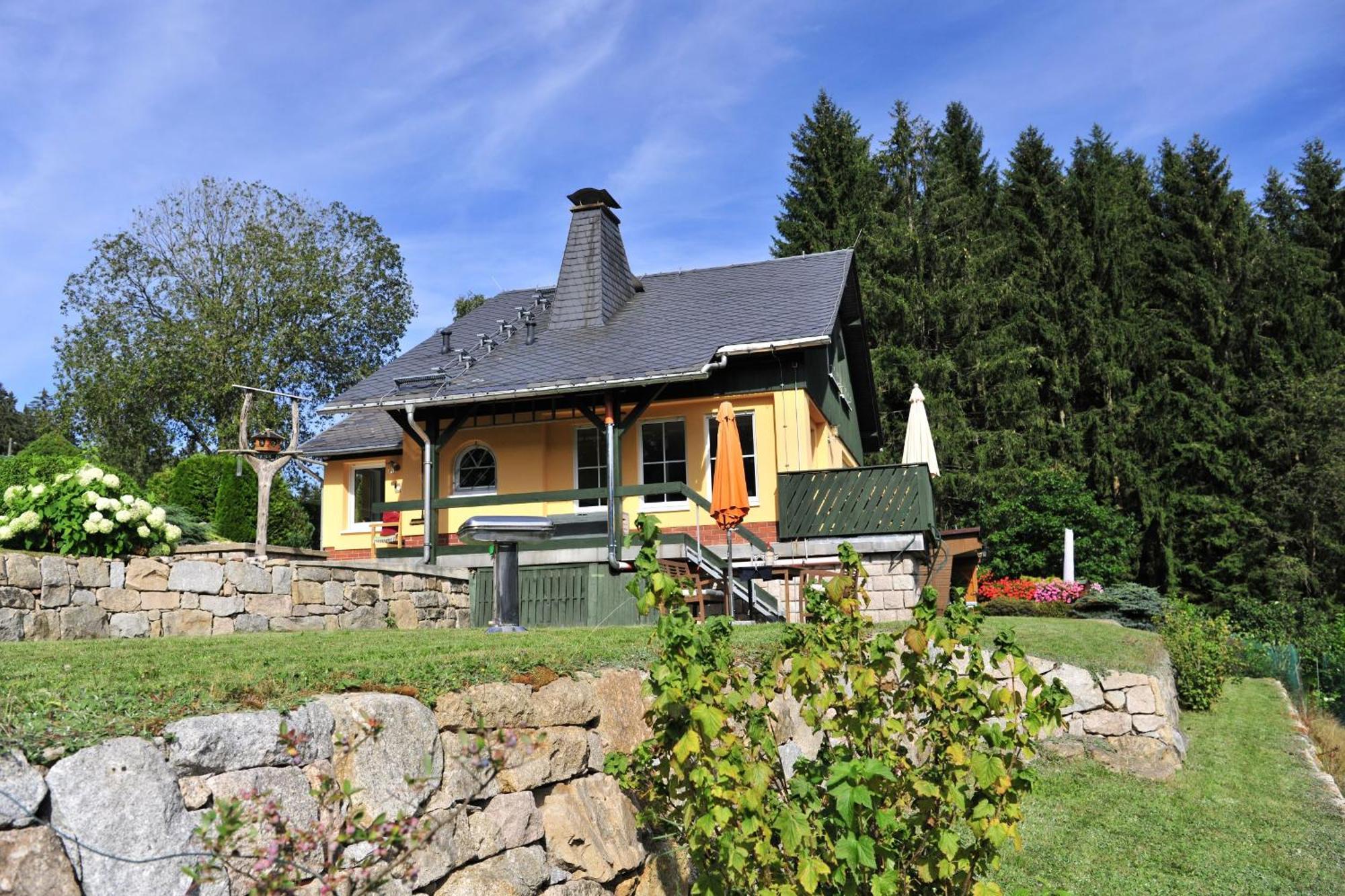Exklusives Ferienhaus "Waldzauber" Ruhe Und Natur Pur Am Waldrand Geniessen Schoenheide ภายนอก รูปภาพ